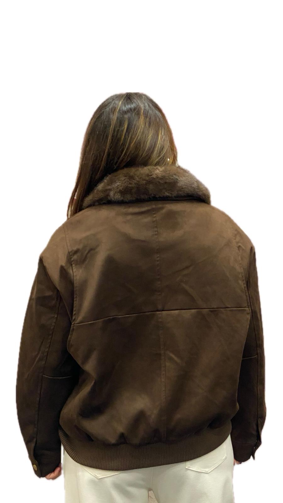 Giubbino in camoscio