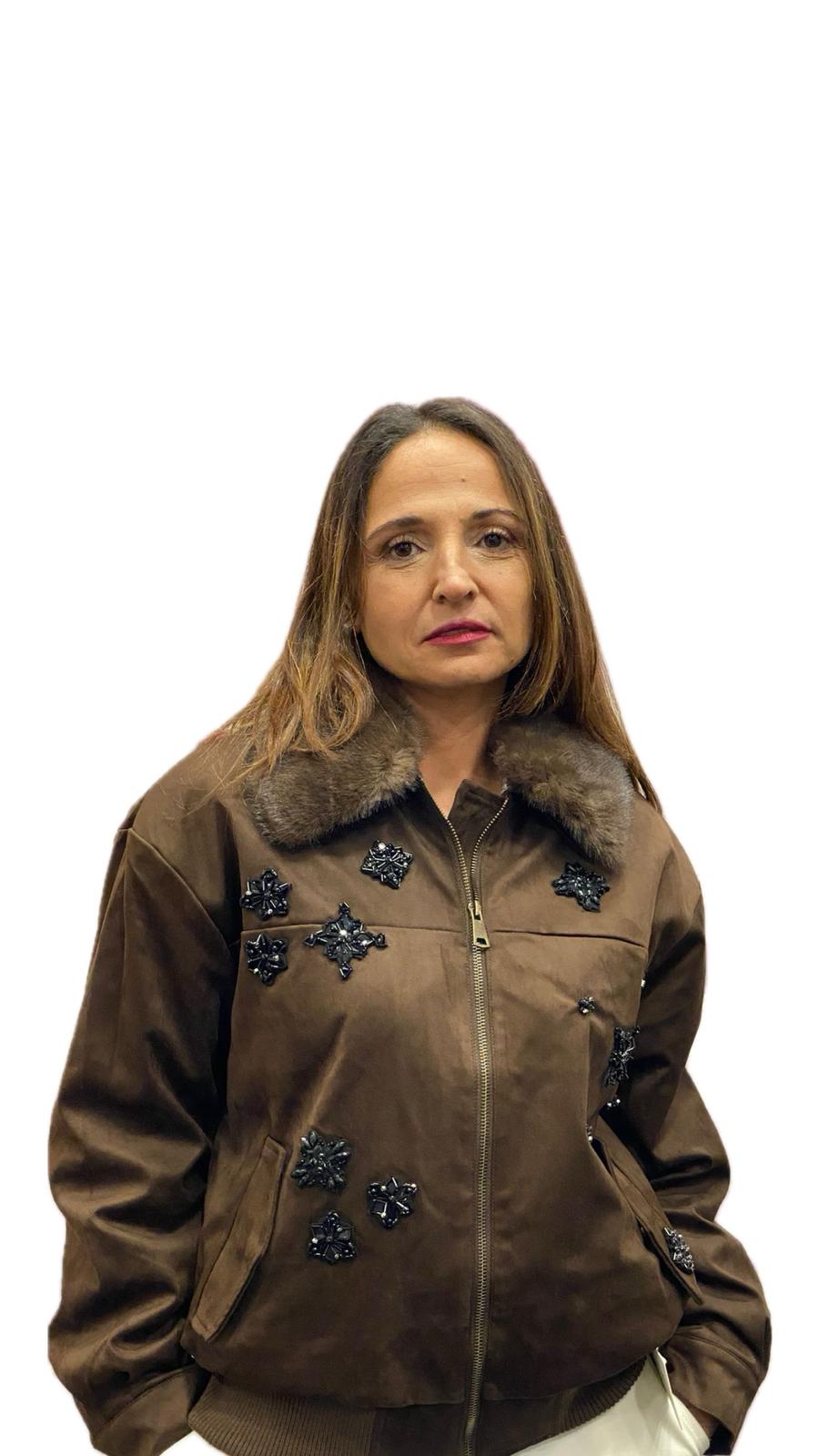 Giubbino in camoscio