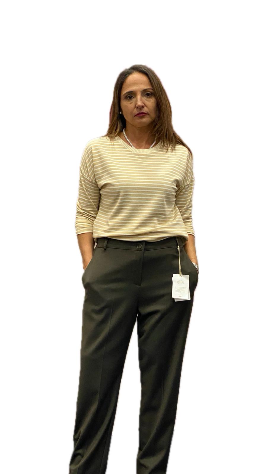 Pantalone a sigaretta semplice