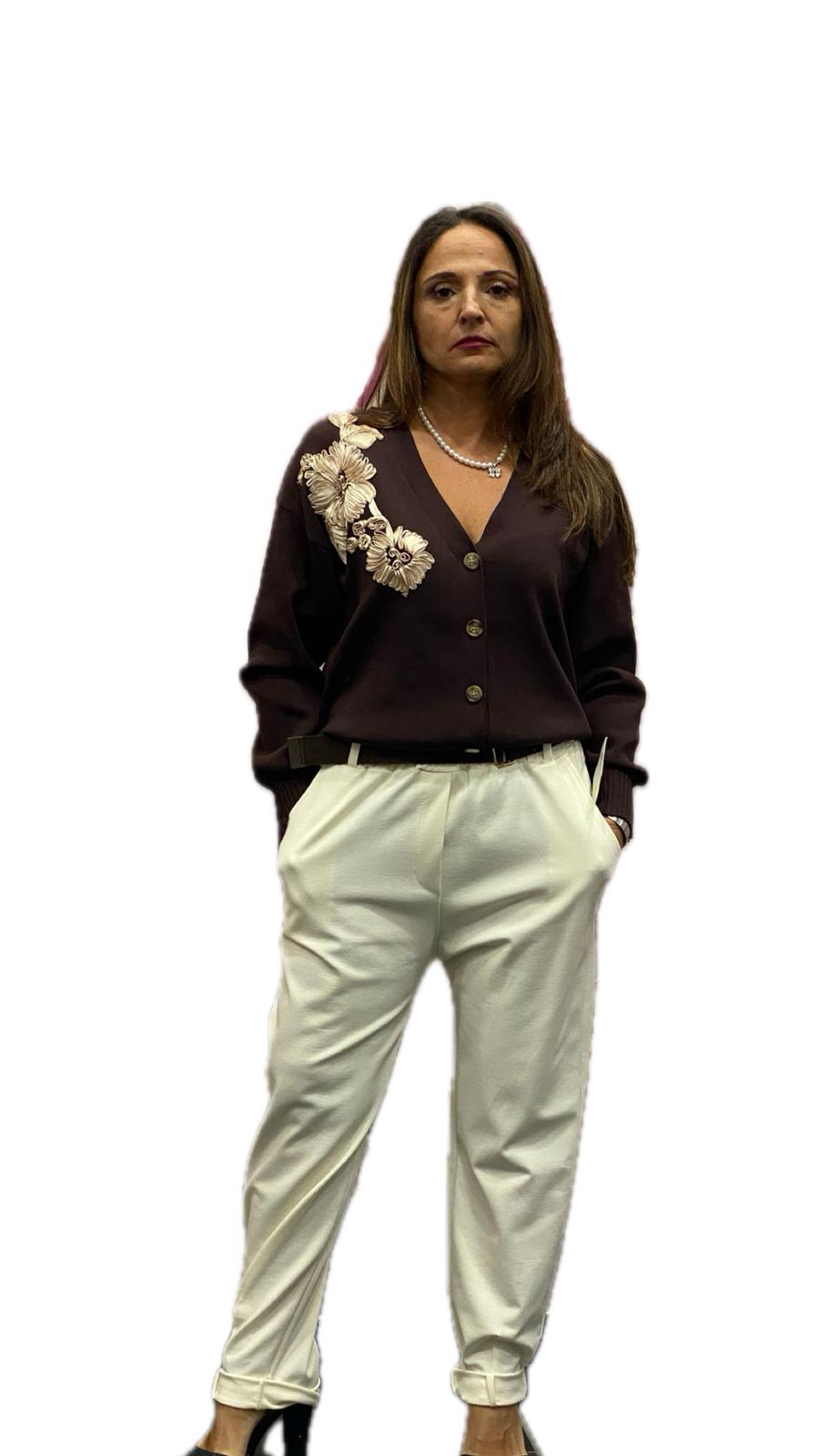 Pantalone a sigaretta semplice in punto Milano