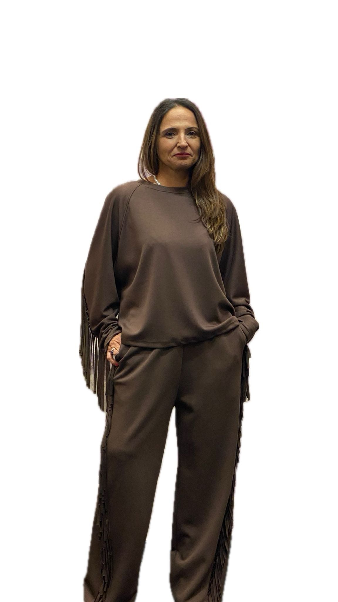 Coordinato con frange