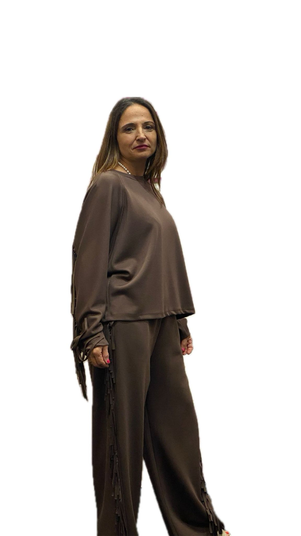 Coordinato con frange