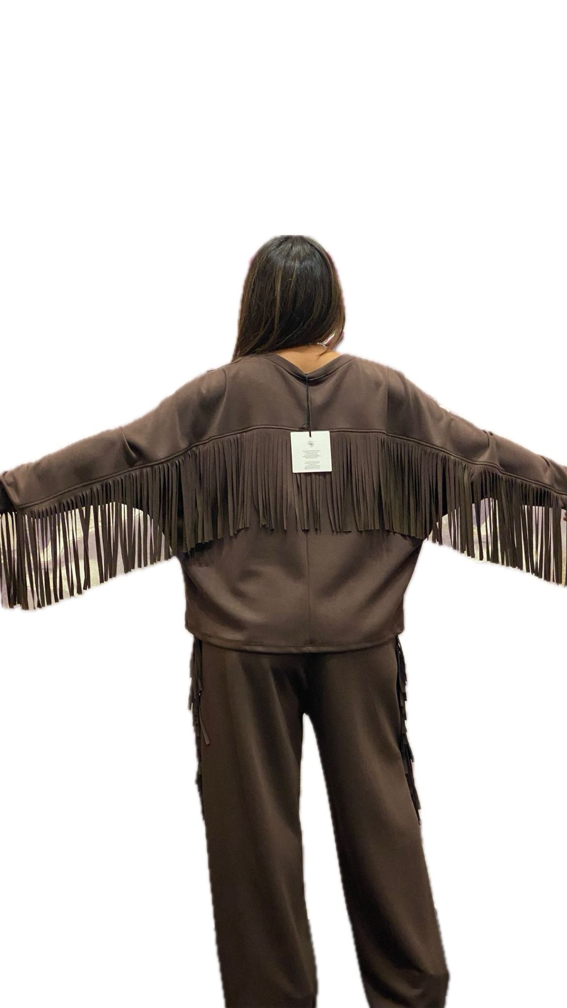 Coordinato con frange