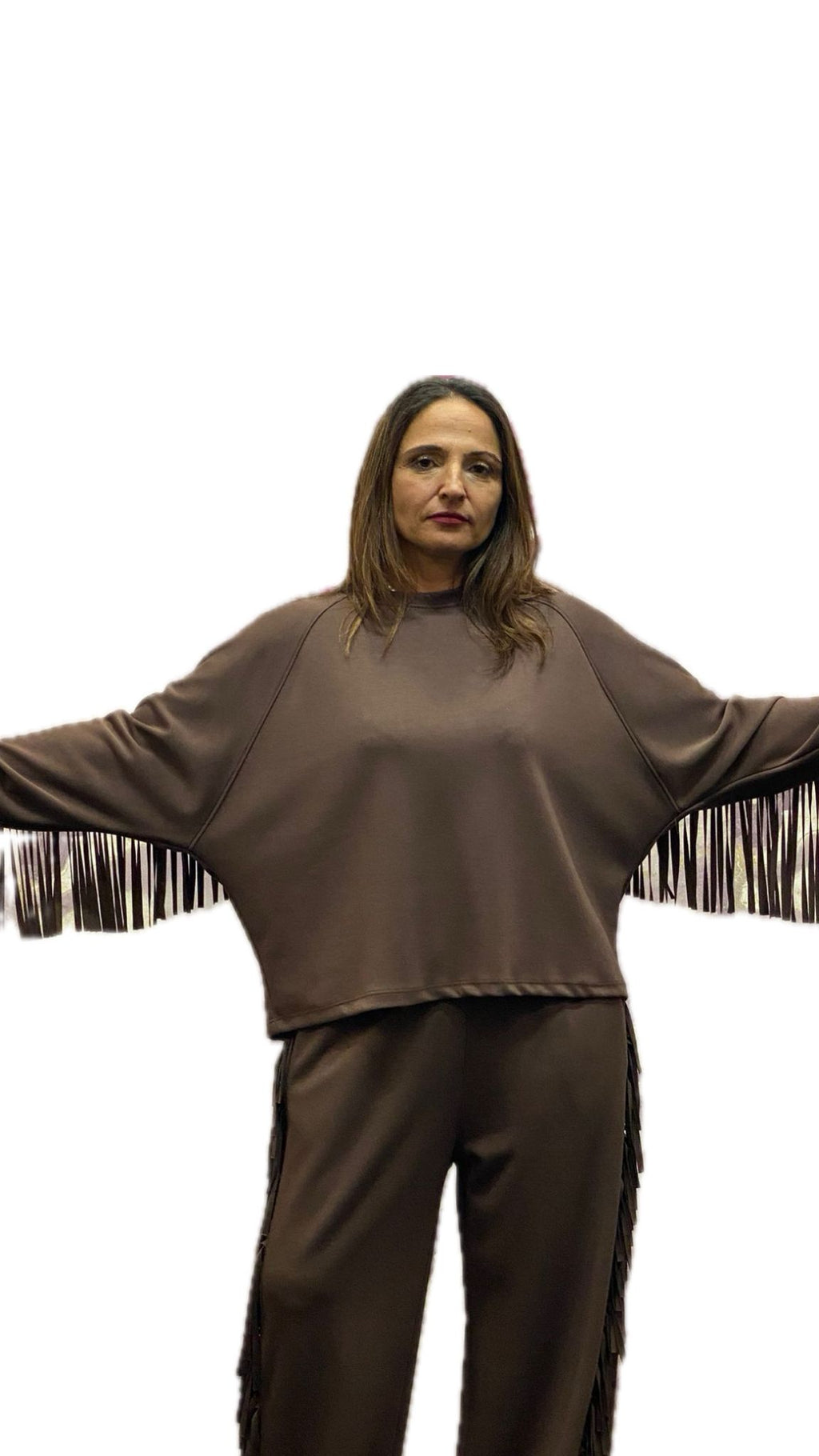 Coordinato con frange