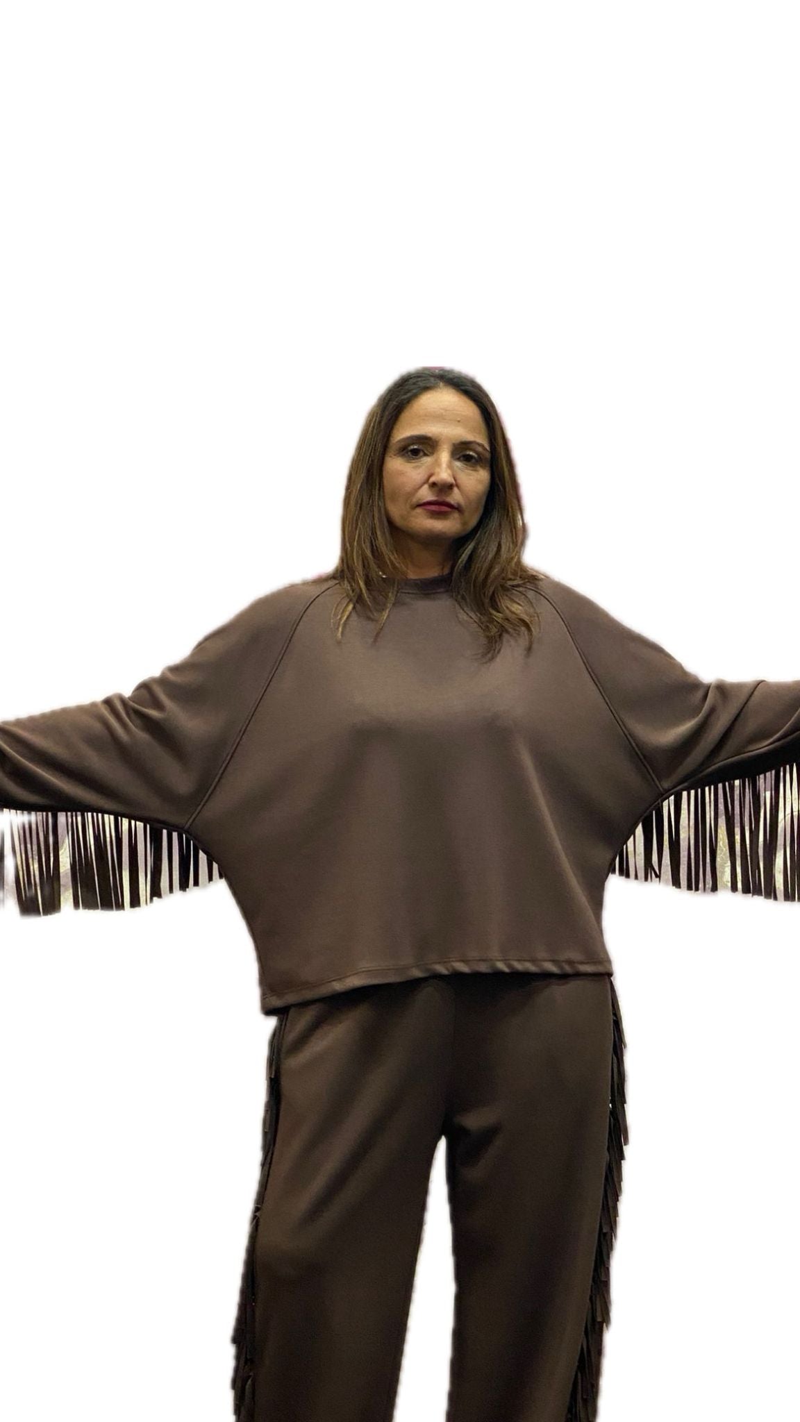 Coordinato con frange