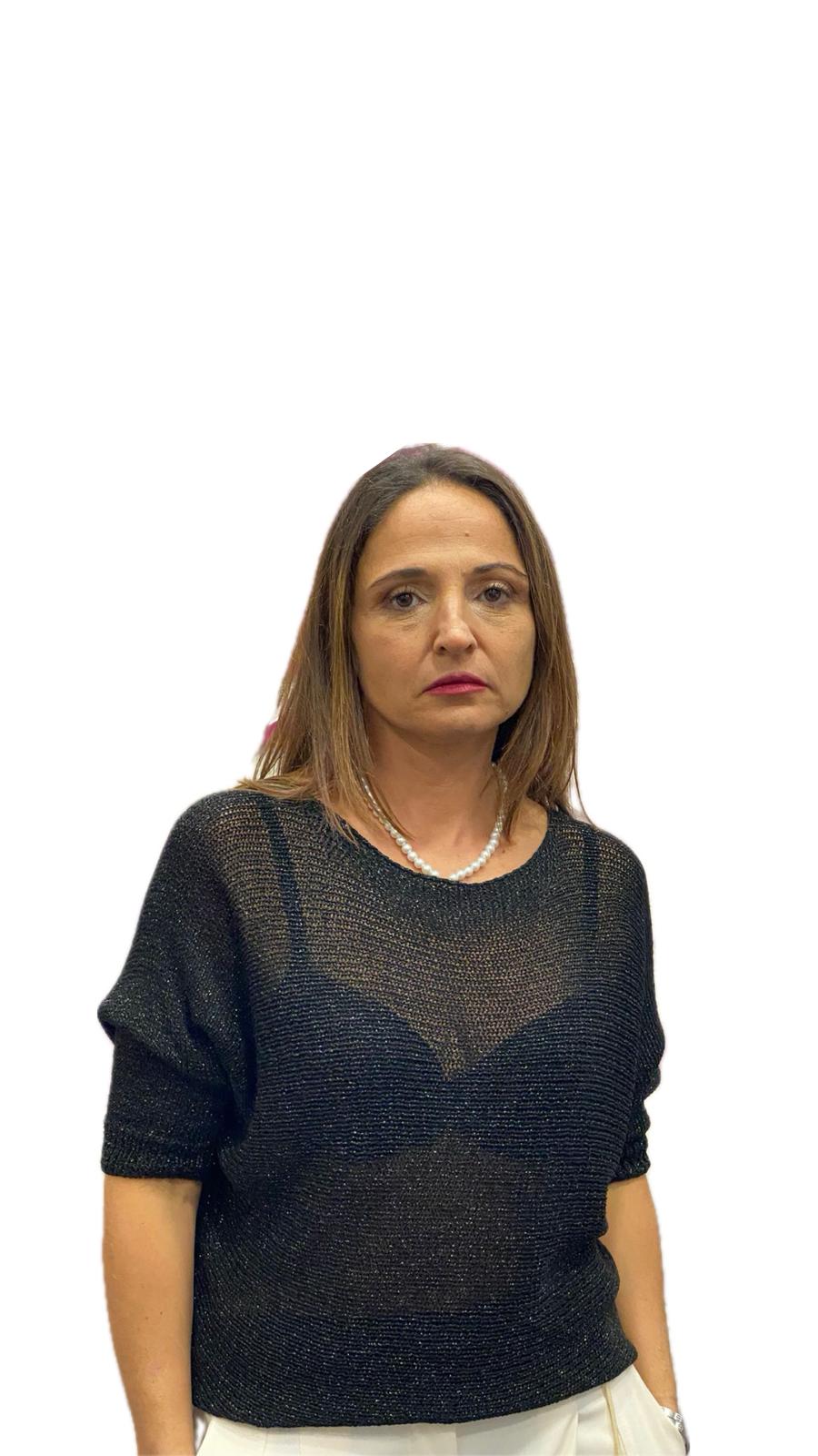 Maglia in filo laminato