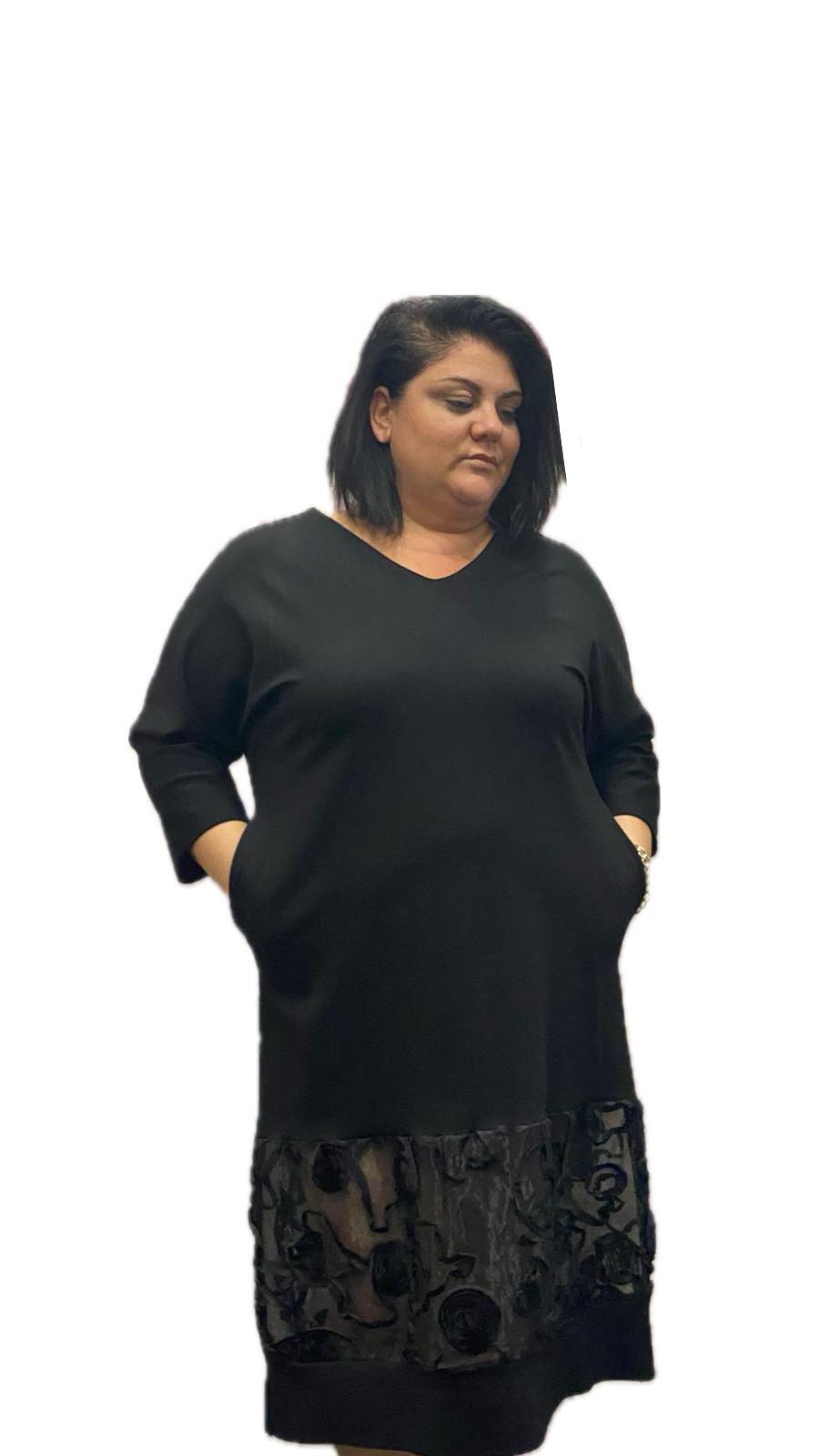 Vestito in cotone garzato